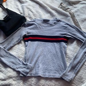 Long-sleeve brandy Melville top